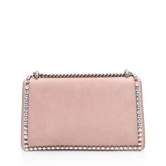 Gucci Suede Crystal Dionysus Small Shoulder Bag - Picture 3 of 15